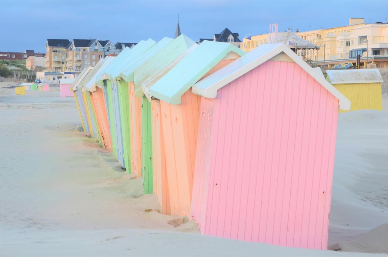 Cozy D'Opale Charmant T1 Bord De Mer Cour Privee Et Clot Wifi 3 Pers Animaux Acceptes Gratuit Appartement Berck Buitenkant foto