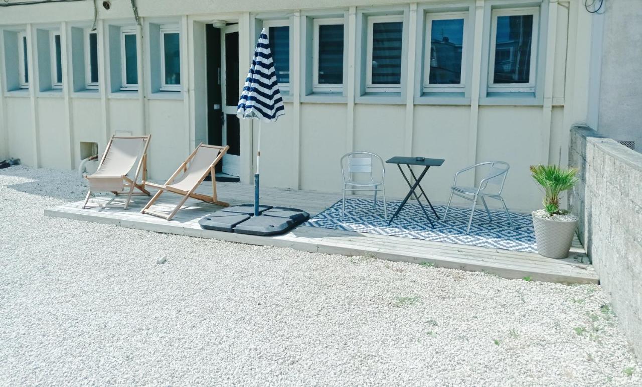 Cozy D'Opale Charmant T1 Bord De Mer Cour Privee Et Clot Wifi 3 Pers Animaux Acceptes Gratuit Appartement Berck Buitenkant foto